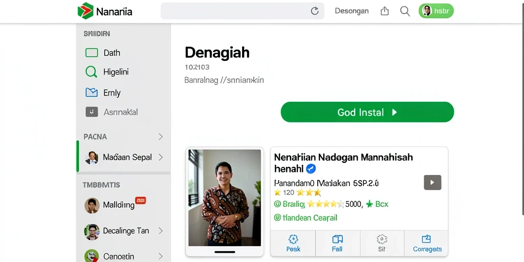 Tampilan antarmuka yang menarik dan ramah pengguna.
