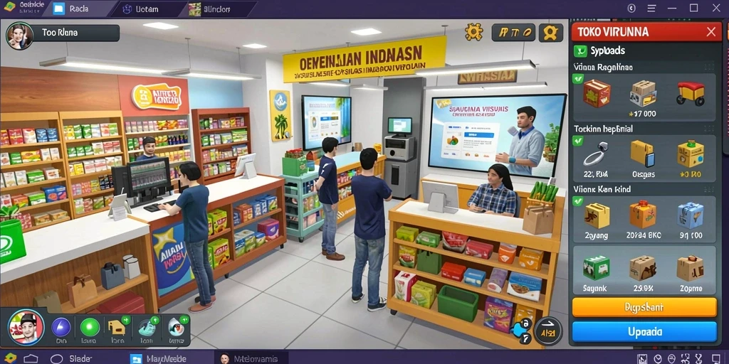 Antarmuka pengguna yang intuitif dan mudah digunakan.