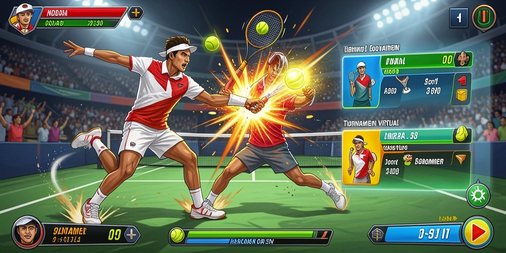 Tampilan awal game yang menarik dan informatif.