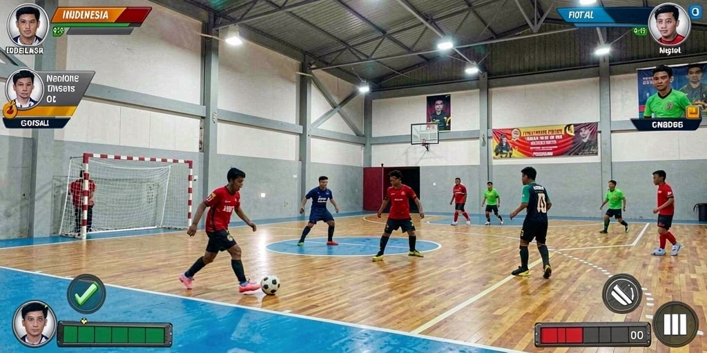 Tampilan antarmuka yang user-friendly.