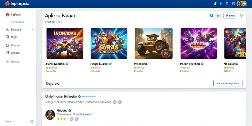 Tampilan antarmuka yang intuitif dan menarik.