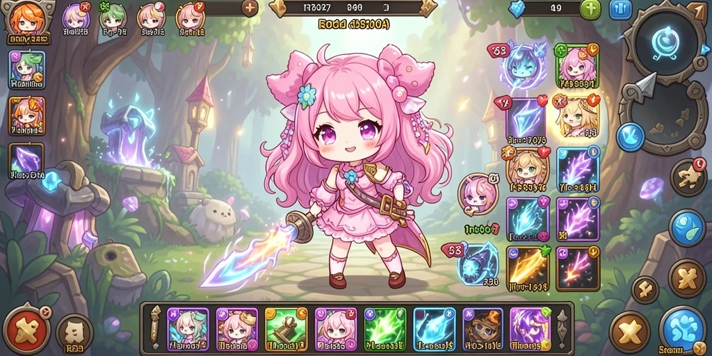 Tampilan antarmuka game yang intuitif dan mudah dinavigasi.