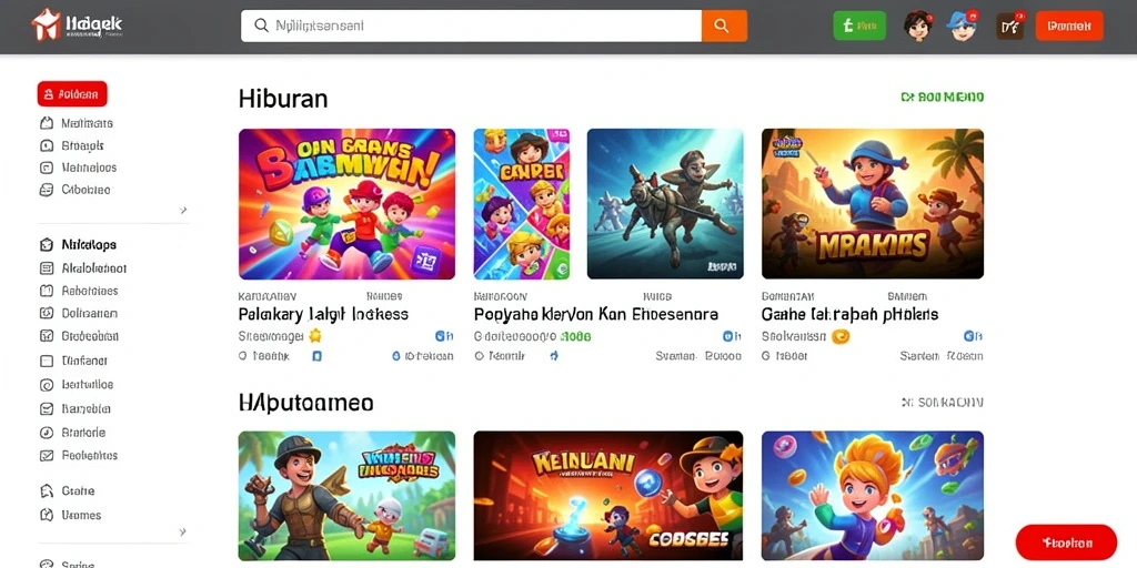 Tampilan antarmuka yang user-friendly.