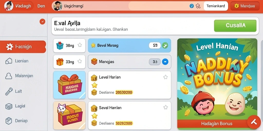 Tampilan antarmuka yang menarik dan mudah digunakan.
