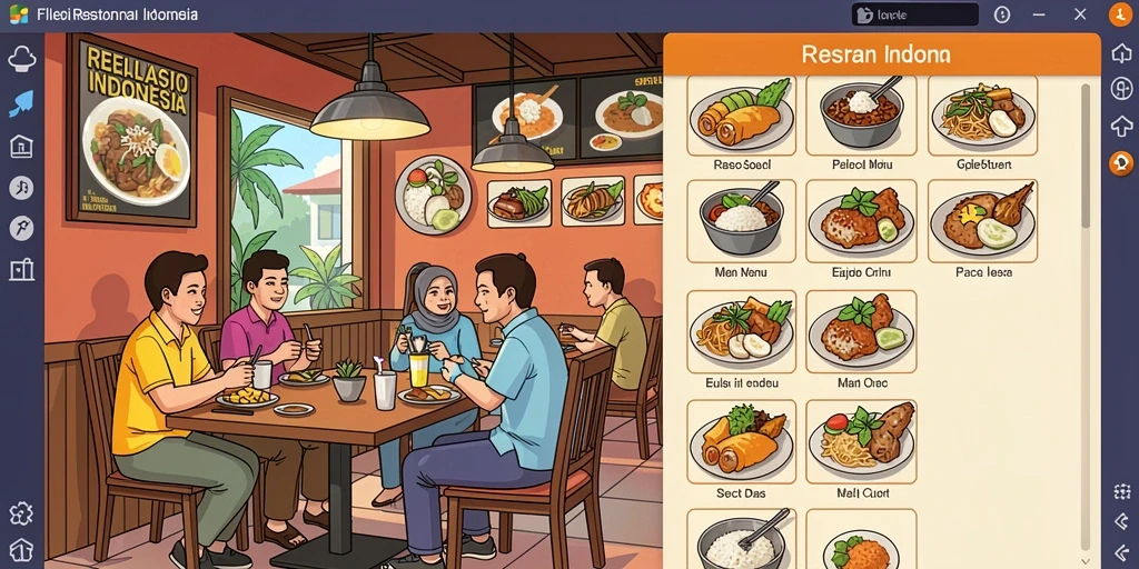 Tampilan antarmuka yang intuitif dan mudah dipahami.