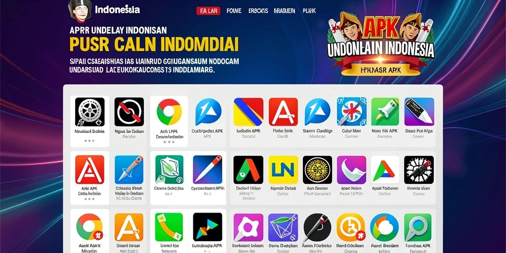 Tampilan antarmuka aplikasi yang menarik dan modern.