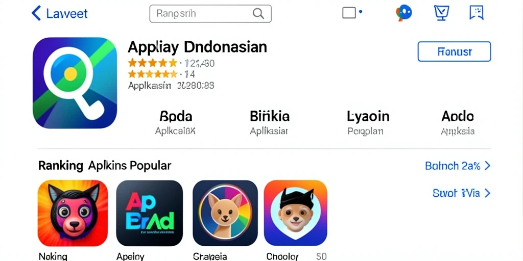 Tampilan menarik dengan banyak pilihan permainan.