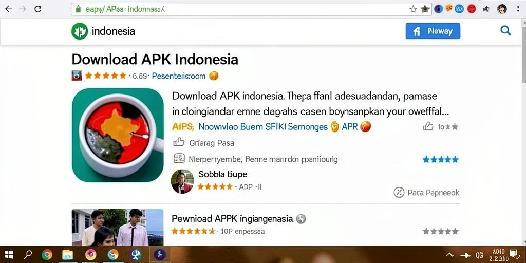 Tampilan peta yang penuh warna dan detail.