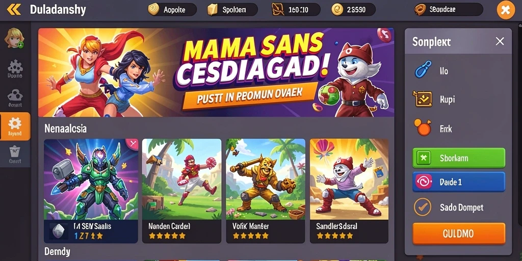 Tampilan antarmuka utama POKER88 yang modern.