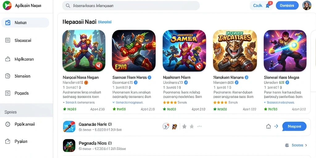 Tampilan karakter yang memikat dan detail.