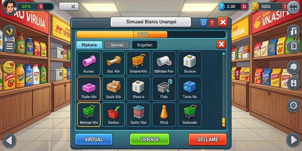 Tampilan antarmuka yang user-friendly di REMI101.