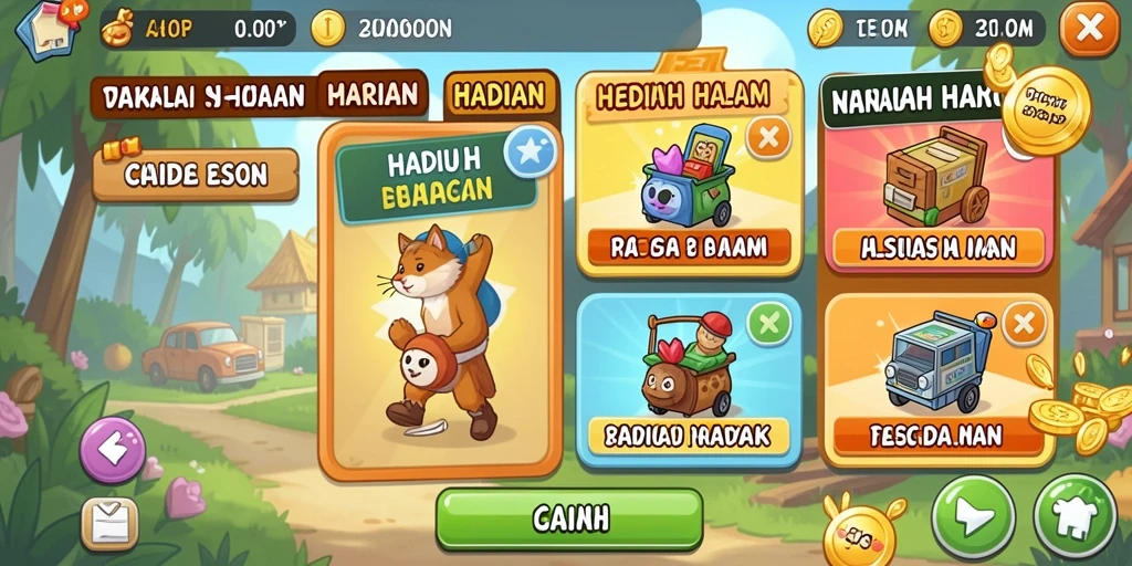 Tampilan awal yang menawan dan intuitif.