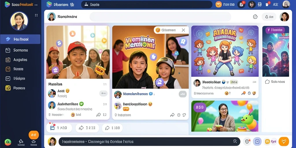 Tampilan awal game yang menarik dan dinamis.